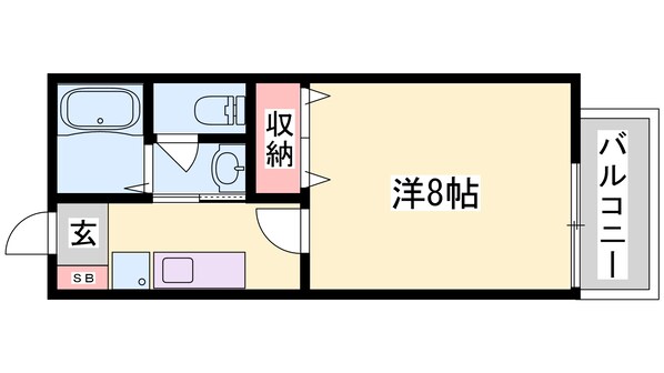 播磨高岡駅 徒歩15分 2階の物件間取画像